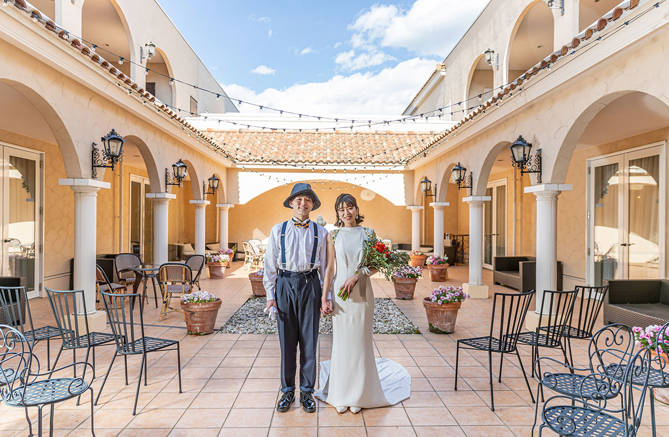 公式 ヴィラ デ マリアージ松本 南フランスの結婚式場
